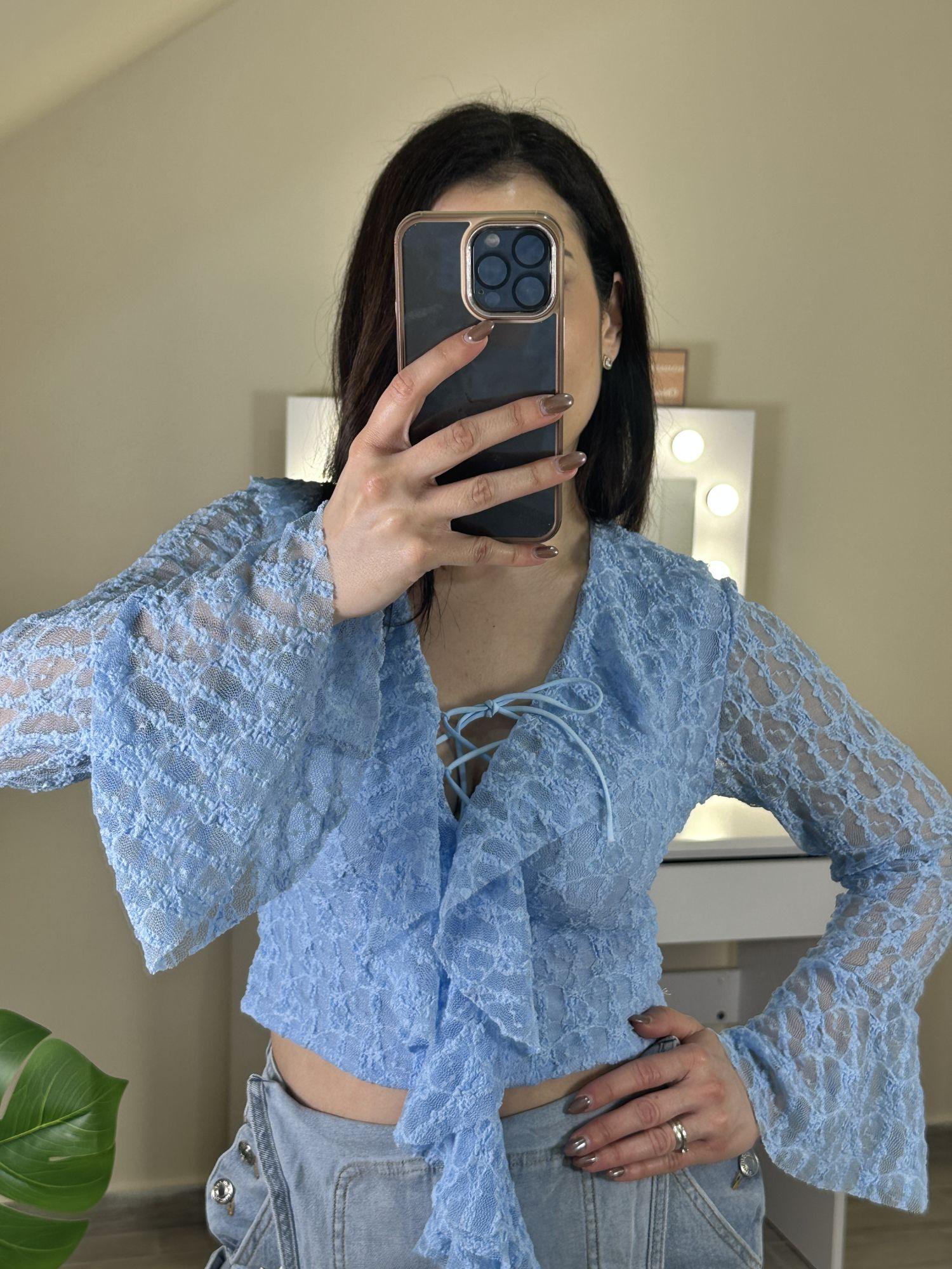 ΤΟΠ  Annie Γαλάζιο