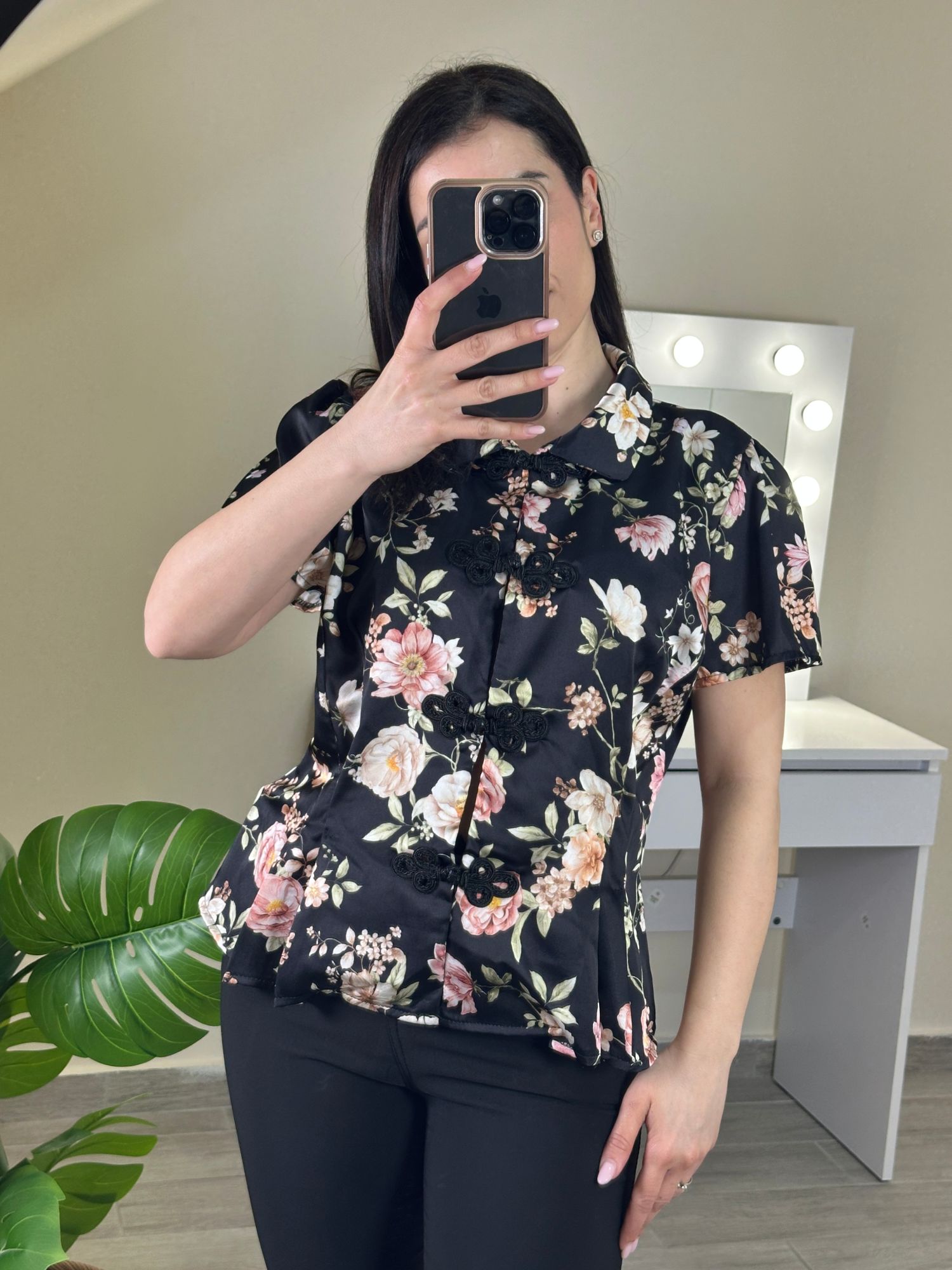 Πουκάμισο Cleo Μαύρο