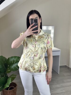 Πουκάμισο Cleo κίτρινο