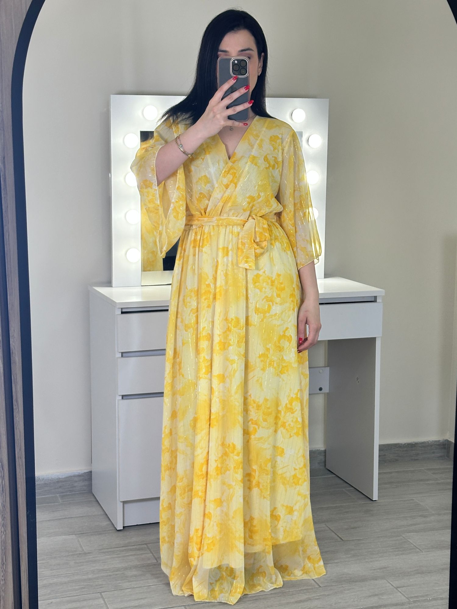 Blossom Dress Κίτρινο